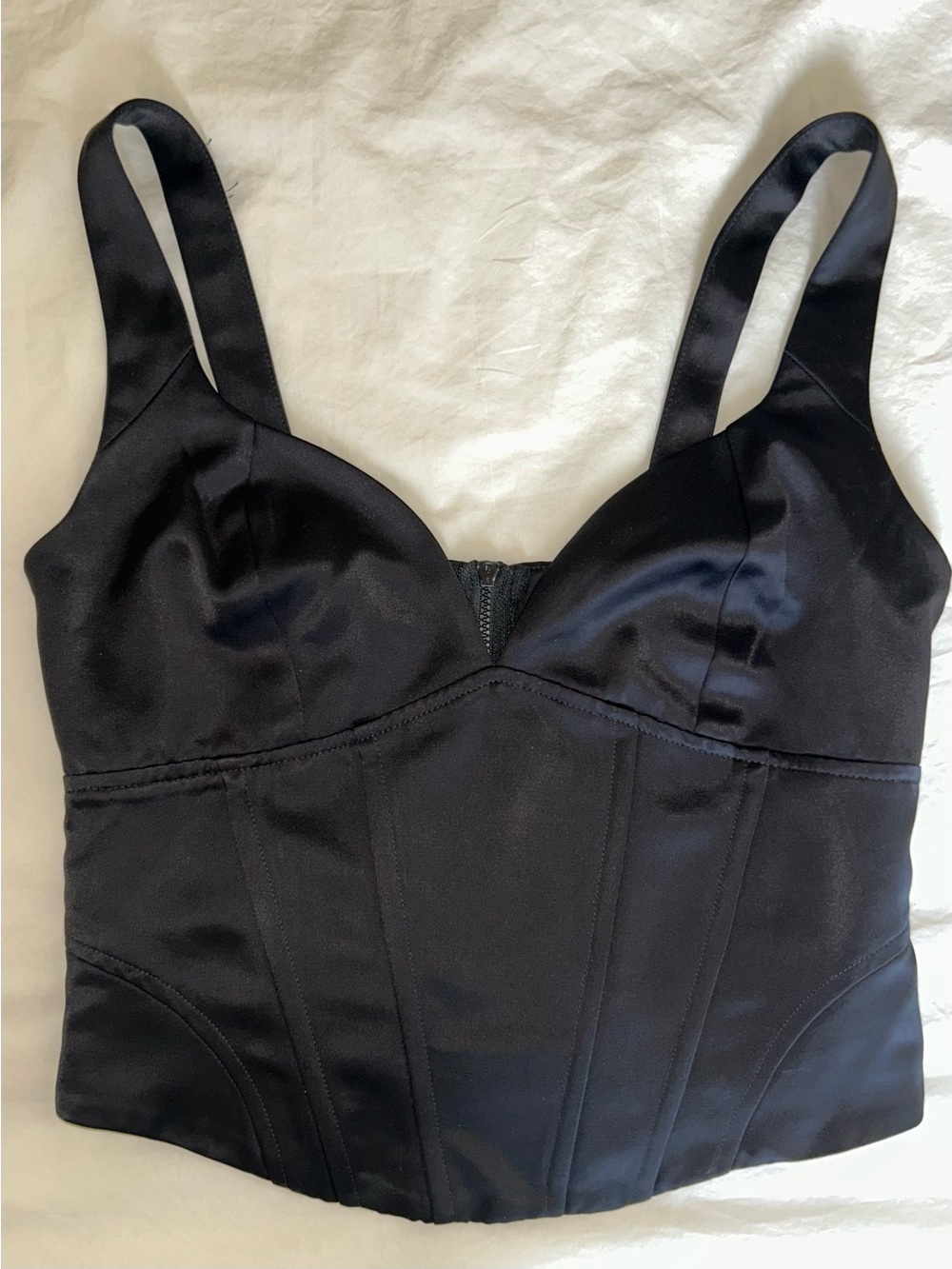 Jason Wu Black Corset Going Out Top